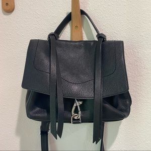 Rebecca Minkoff Black Pebble Leather Purse